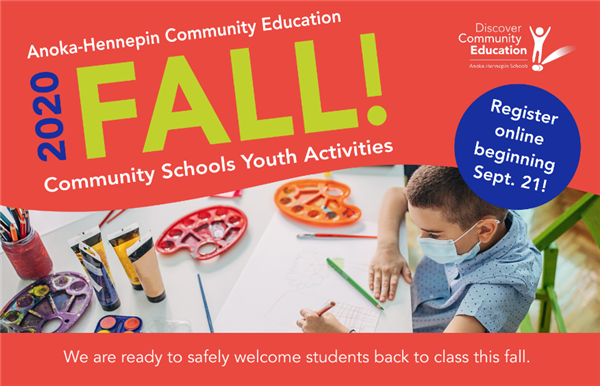 Fall community education activities graphic 